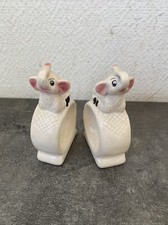 2 Rond De Serviette Céramique Éléphant Deco Table 