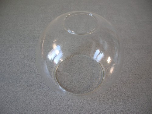 Ancien abat jour - boule, tulipe