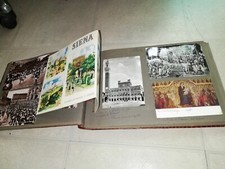 ALBUM ANCIEN DE 110 CARTE POSTALE SEMI MODERNE.VOYAGE/SOUVENIR-ITALIE AVEC NOTES