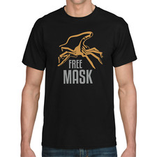 Masque Facehugger Alien Xenomorphe Gratuit T-Shirt Amusant