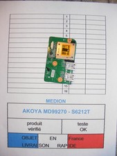 Platine USB & carte SD pour MEDION AKOYA MD99270 - S6212T