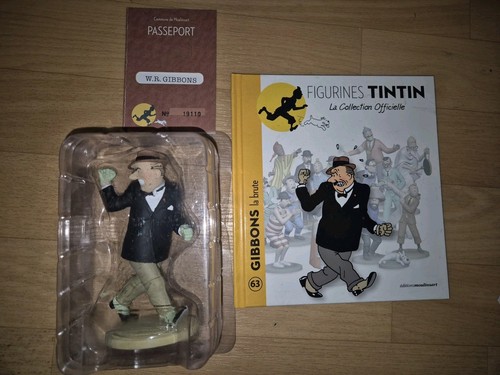 Figurine tintin gibbons - tintin,