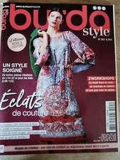 MAGAZINE BURDA ECLATS DE COUTURE MODELES ULTRA-FEMININS  N°265 JANVIER 2022