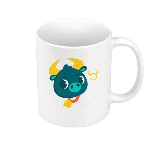 Tasse céramique mug taureau - tasse,