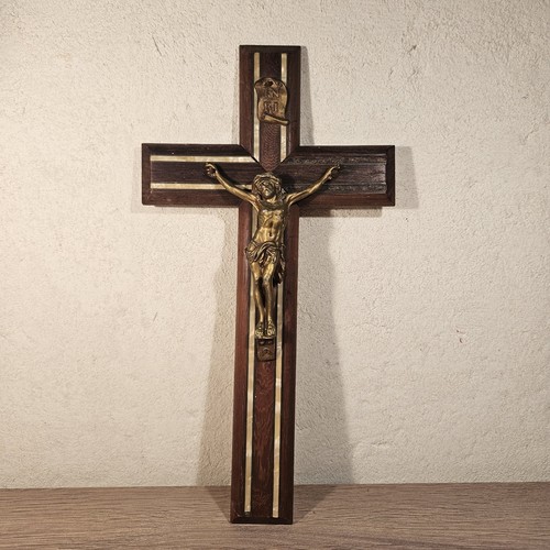 Crucifix bois objet - crucifix,
