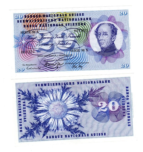 Suisse switzerland billet - switzerland,