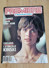 Affiche Presse 1987 PREMIERE NASTASSJA  KINSKI 40x30  PLV BUREAU TABAC poster