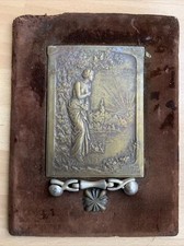 Plaque Bronze Ou Laiton La