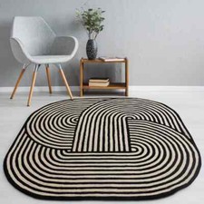 Tapis rond 100 % laine