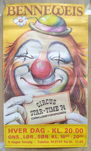 Affiche ancienne cirque - affiche,