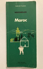Guide vert Michelin Maroc 1982