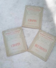 📜 Lot de 3 partitions