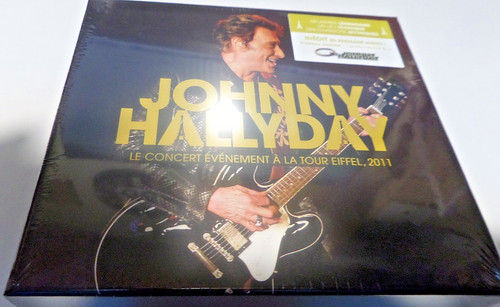 Johnny hallyday concert - cd,