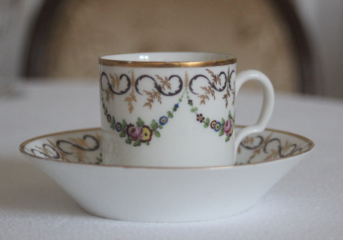 Tasse litron porcelaine paris - porcelaine,