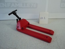 PLAYMOBIL vintage city life chantier port transpalette rouge sets 4474 4135 #1