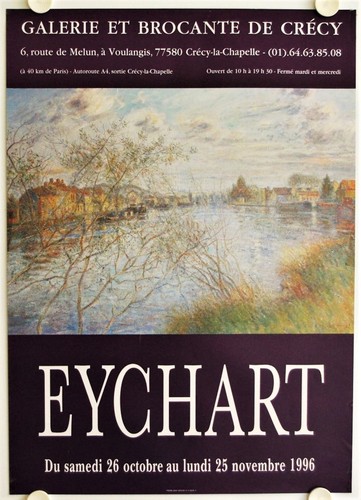 Affiche eychart 1996 - affiche,