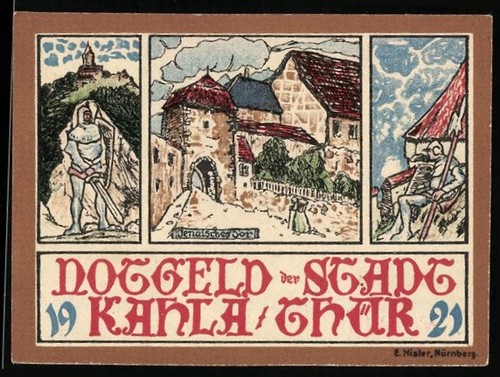 Monnaie nécessité kahla - de, /