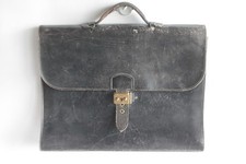 HERMES Sac à dépêches cuir