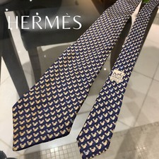 (Auth) Cravate Hermès motif