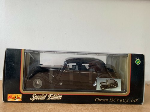 Maisto citroen 15cv traction - citroen,