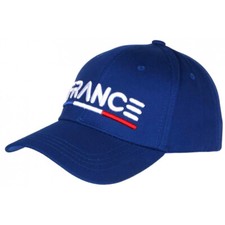 Casquette France Tricolore Drapeau Bleu Blanc Rouge Classe-Taille unique