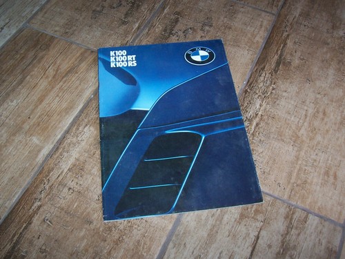 Catalogue brochure bmw k100 - catalogue,