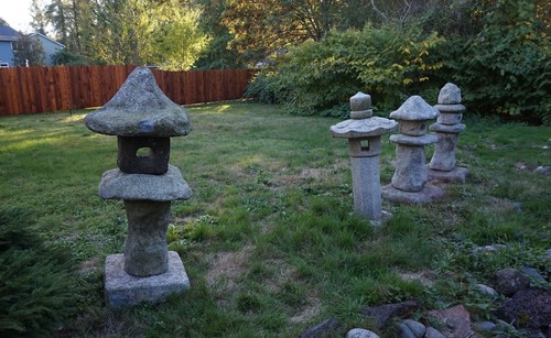 Old korean granite - korean, stone