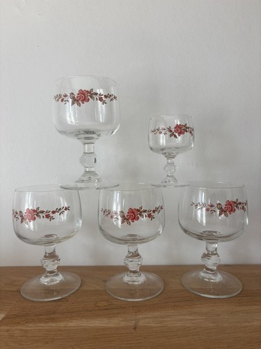 Vintage lot verres à - vintage, 4