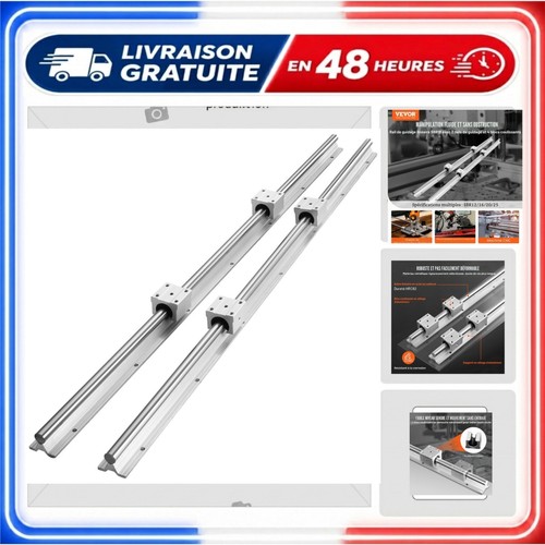 Rail linéaire sbr16 1000 - sbr16,