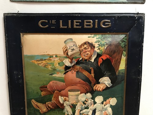 Tôle ancienne liebig - tôle, marmiton