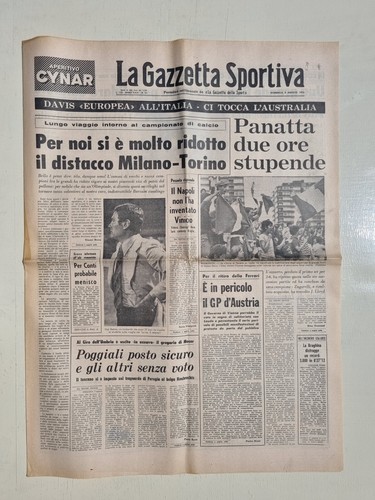 Gazetta dello sport août - sport, 8