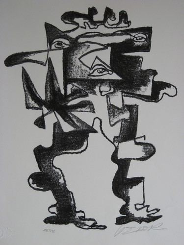 Zadkine ossip lithographie - zadkine,