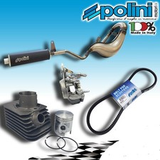 PIAGGIO CIAO KIT MOTEUR 70CC POLINI CYLINDRE 43 POT CARBURATEUR ET COURROIE
