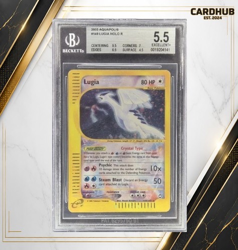 Pokemon card lugia crystal - card,