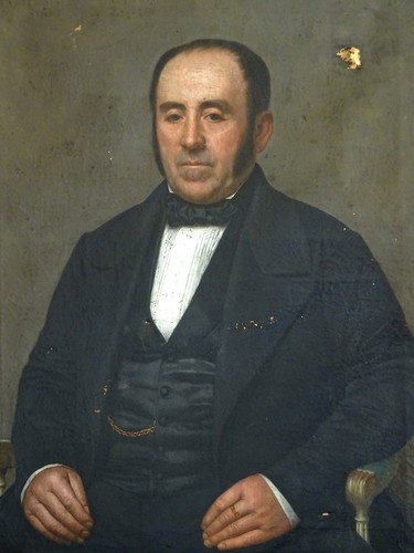 Grande peinture xixe portrait - grande,