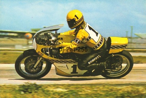 Carte postale moto roberts - carte,