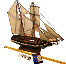 LA RECOUVRANCE - GOELETTE - BREST - JOLIE PETITE MAQUETTE + AUTRE MAQUETTE +++