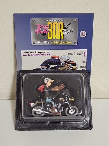 Figurine moto joe bar team - joe,