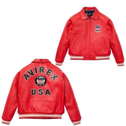Veste simili cuir avirex - veste,