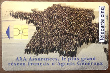 TELECARTE 5U AXA ASSURANCES