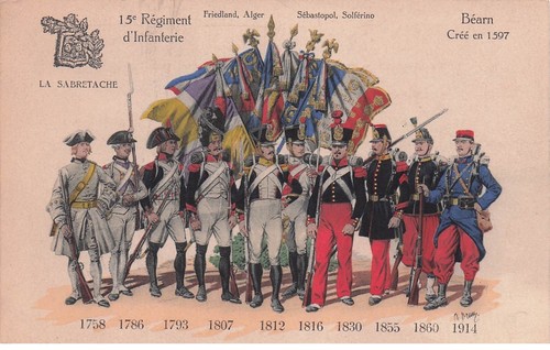 Sabretache 15e regiment - la,