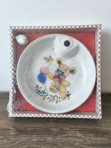 Ancienne assiette bouillie - ancienne,
