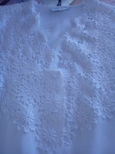 CHEMISIER BLANC CASSE ANCIEN