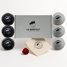 La Mondiale - Jeu de pétanque d’intérieur – Kit 6 Boules + cochonnet – pour E...