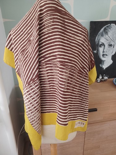 Foulard soie lanvin - foulard,