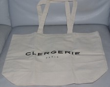 ROBERT CLERGERIE PARIS SUPERBE ET RARE TOTE BAG SAC CABAS EN TOILE NEUVE