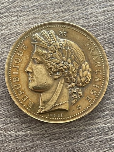 Ancienne médaille bronze