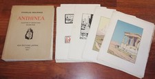 Charles Maurras ANTHINEA 1927 illustré Renefer + suite des gravures