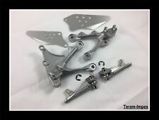 Platines Droite Gauche Cale Pieds pour Kawasaki ZX6R 636 de 2005 2006 2007 2008