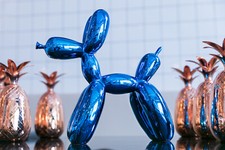 Limited Balloon Dog Resin Blue